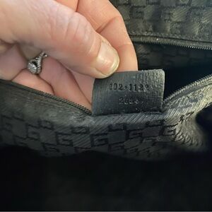 GUCCI Tote Bag Leather Brown Auth